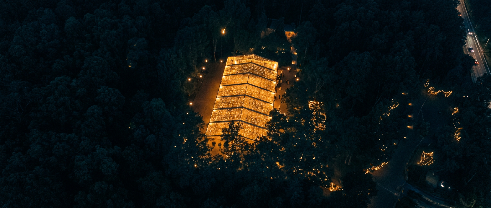 A private celebration, surrounded by nature.